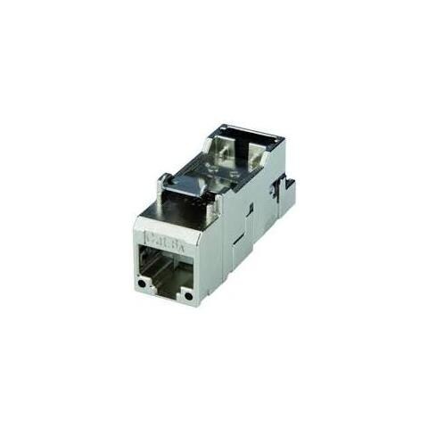 Telegrtner Amj-s Modul Kat. 6a (tief), T568b Buchsenabstand Passend Fr Amj45/uae Abedeckplatten, - 2 Stck (j00029a2001) - Foto 2