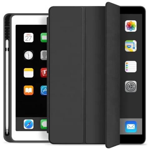 Pencil case iPad 9.7 2017/2018 24,6 cm (9.7") Custodia a libro Nero - Foto 1