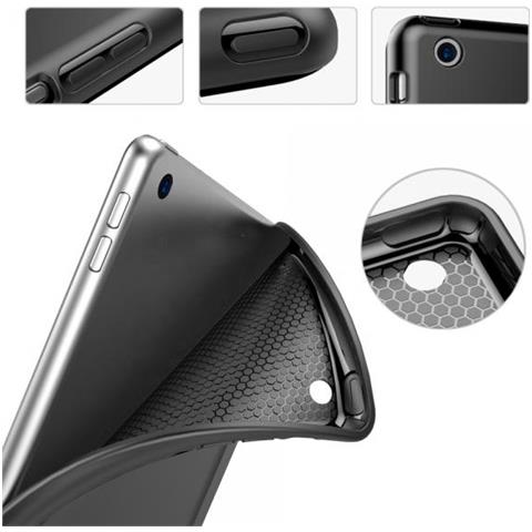 Pencil case iPad 9.7 2017/2018 24,6 cm (9.7") Custodia a libro Nero - Foto 3