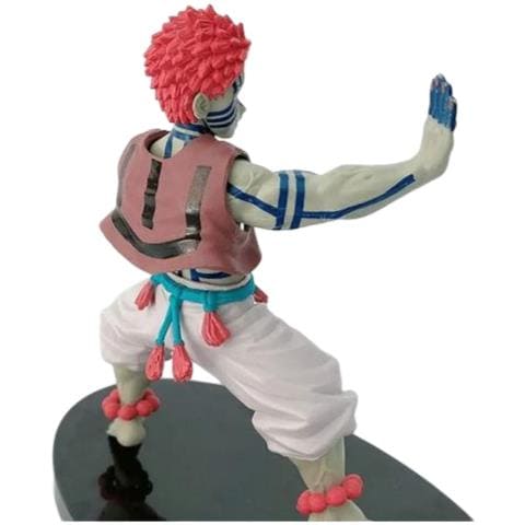 Figurina Akaza Della Serie Demon Slayer Kimetsu No Yaiba, Bianco / Rosa - Foto 4