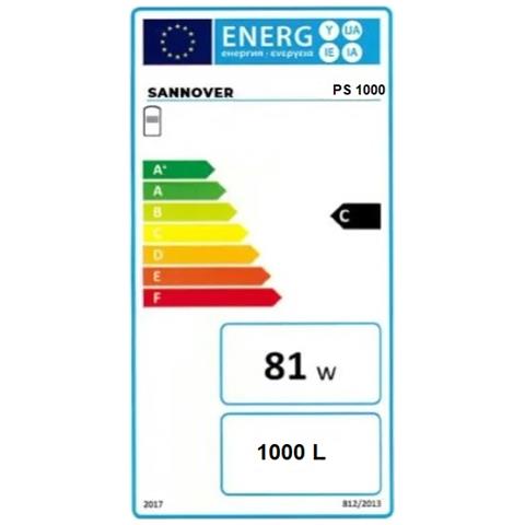 Serbatoio di Accumulo BT1500 con Capacità 1100 Litri Colore Grigio - Foto 2