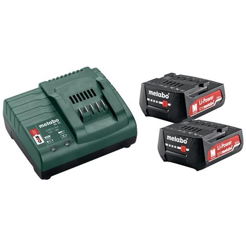 Set Batteria e Caricabatteria 12V 2 x 2,0 Ah Li-Ion - Foto 1