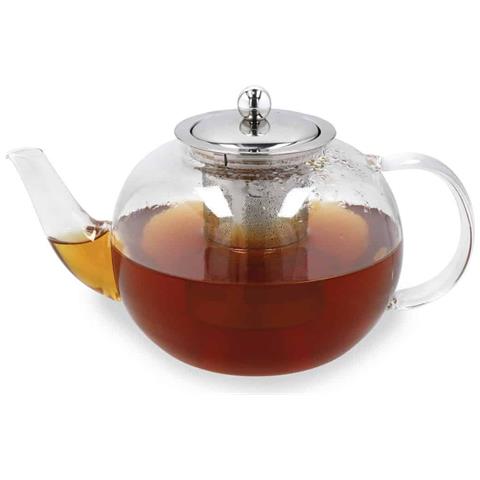 Glass Teapot And Stainless Steel Infuser - 1.5l - Foto 1