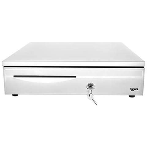 Cassetto Portadenaro Iron-30w 42cm 5+5 Bianco - Foto 1