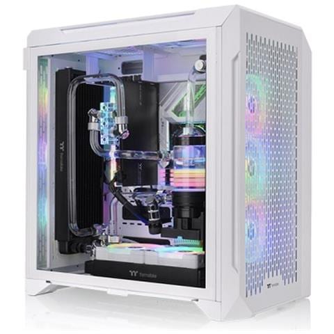 Case Gaming CTE C700 Air Midi Tower ATX EATX Micro-ATX Mini-ITX 3 Porte USB 3.2 Colore Bianco Finestrato - Foto 1