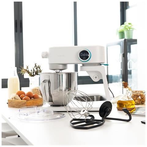 Twist&Fusion 4000 Luxury Sbattitore con base 800 W Bianco - Foto 2