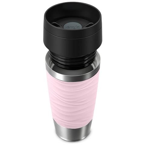 Travel Mug Waves 36 ml Rosa, Acciaio inox - Foto 5