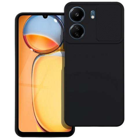 Custodia Tpu Silicone Cover Case Con Protezione Fotocamere Per Xiaomi Redmi 13c - Poco C65 Bla - Foto 1