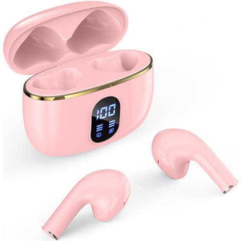 Auricolari Tws Bluetooth 5.3 Compatibili Con Siri Modello Dallas, Rosa - Foto 2