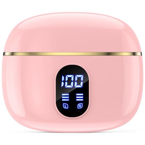 Auricolari Tws Bluetooth 5.3 Compatibili Con Siri Modello Dallas, Rosa - Foto 3