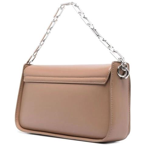 Archival Chain Shoulder Bag Borse Tracolla Sintetico Borse Donna Beige Eu One Size, K60k610162 Gez - Foto 2