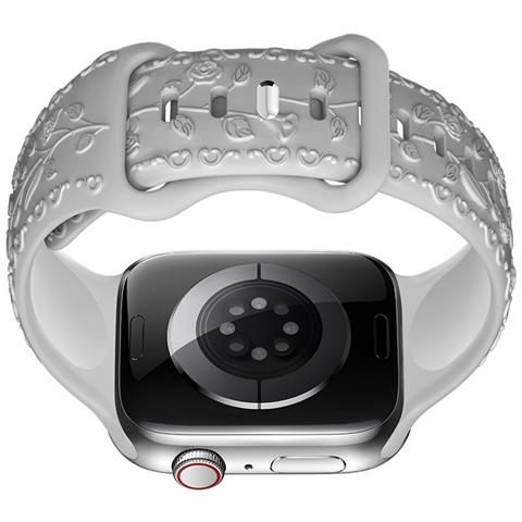 Cinturino Per Apple Watch In Silicone Grey 20 Mm - Foto 1