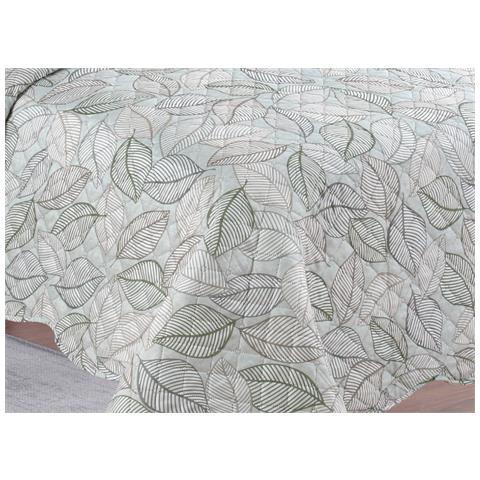 Copriletto Trapuntato Quilt Estivo Piumino 100gr Mq Disegno Pinsonic Linfa Singolo Linfa - Foto 2