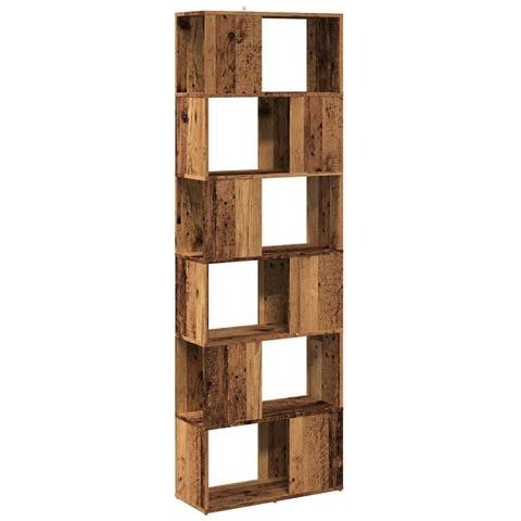 Libreria/divisorio Stanza Legno Antico 60x24x186 Cm - Foto 2