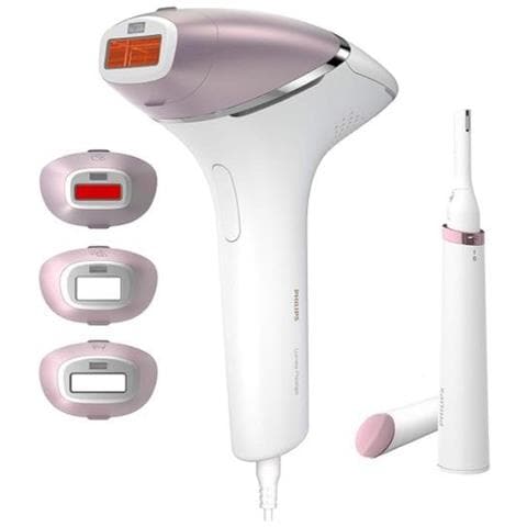BRI949/00 Lumea Prestige IPL - Epilatore con 4 testine per corpo, viso, zona bikini e ascelle e 1 rasoio di precisione - Foto 1