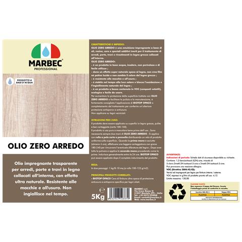 Olio Zero Arredo 5kg - Impregnante Legno Trasparente - Foto 3