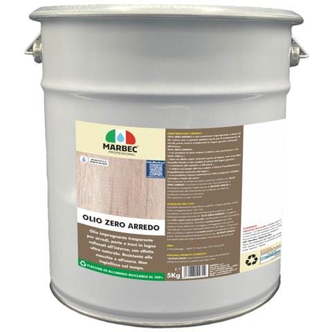 Olio Zero Arredo 5kg - Impregnante Legno Trasparente - Foto 1