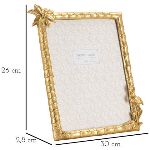 Portafoto Olistic 42 - Oro - Poliresina - 30x2,8x26 Cm - Foto 6