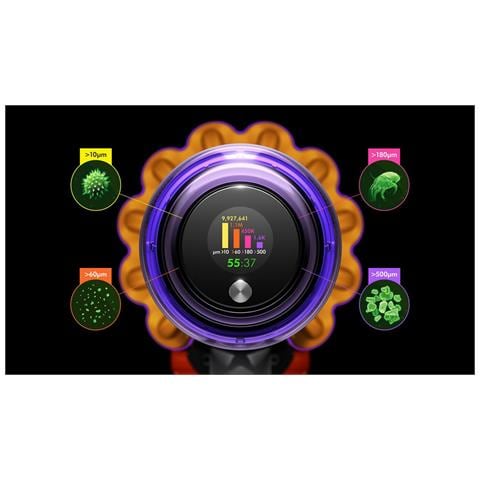 SV47 V15 Scopa senza FIli 2 in1 con Autonomia 60 Minuti Colore Oro - Foto 2