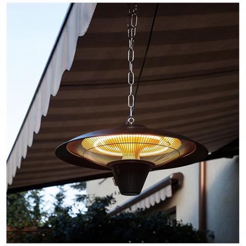 IC-HEATOUT002 stufetta elettrica Interno e esterno Nero 2100 W - Foto 2