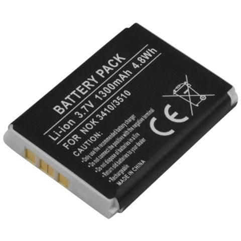 Batteria Per Nokia 3410 / 3510 Li-ion 3.7v 1300mah 4.8wh Riferimento Blc-2 - Foto 1