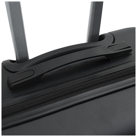 "Set di valigie 3 pezzi in policarbonato rigido nero 20"" 24"" 28" - Foto 9