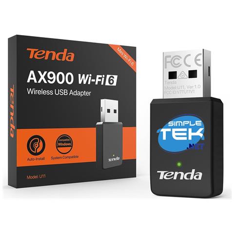 U11 Chiavetta Usb Wifi 6 Ax900 Mini Nano Windows Linux 286mbps Mu-mimo - Foto 2