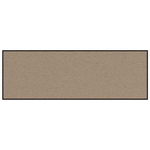Tappetino Beige e Nero 60 x 180 cm Polipropilene e vinile - Foto 1
