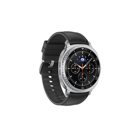 Galaxy Watch8 Classic 3,3 cm (1.3") AMOLED 46 mm Digitale 438 x 438 Pixel Touch screen Argento Wi-Fi GPS (satellitare) - Foto 2