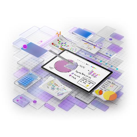 Idea Tab Pro Mediatek 256 GB 32,3 cm (12.7") 8 GB Wi-Fi 6E (802.11ax) Android 14 Grigio - Foto 2