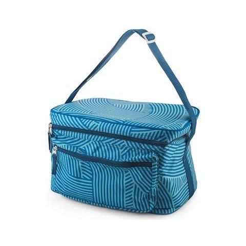Borsa termica Wave in PEVA decorata lt 16 - Foto 1