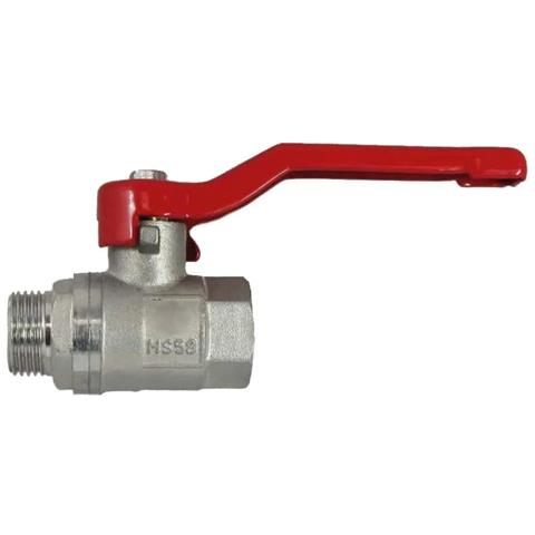 Valvola A Sfera 1 Pollice In Ottone Con Leva Ig/ag - Foto 1