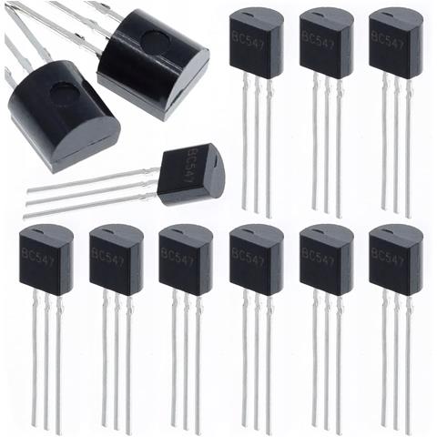 Transistor Npn Bipolare Bc547 - Alta Qualità Per Progetti Arduino | 10 Pezzi | Versatile Per Robotica E Diy - Foto 1