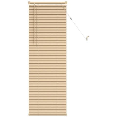 Tenda Veneziana Marrone Chiaro con Motivo 150 x 50 cm PVC - Foto 1