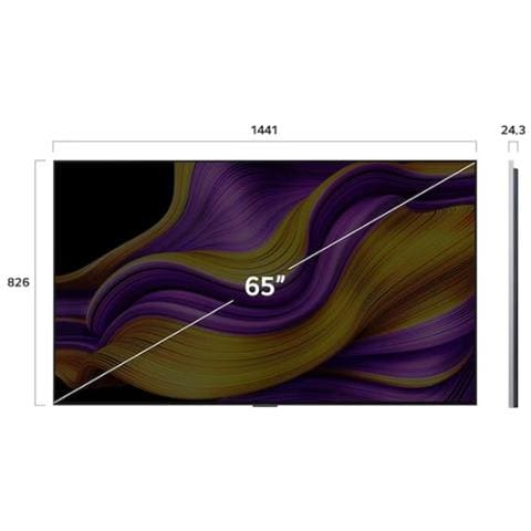 OLED65G55LW TV 65" OLED evo AI G5 4K Smart TV 2025 - Foto 5