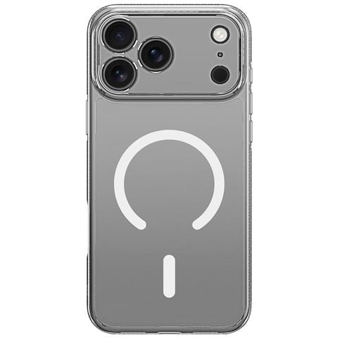 Cover per iPhone 17 Pro Max - TPU+PC, Trasparente, MagSafe - Foto 4