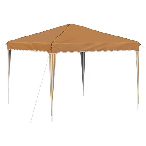 Tenda per feste a pop-up 288 x 288 x 245 cm Beige - Foto 1