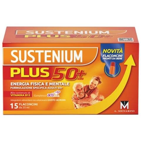 Sustenium Plus 50+ 15 Flaconcini - Foto 1