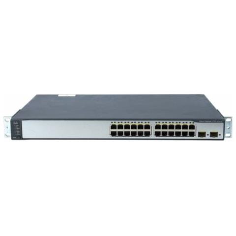 Switch WS-C3750V2-24TS-E 24 Porte Gigabit 10 / 100 / 100 con 2 Porte Ethernet SFP - Foto 1
