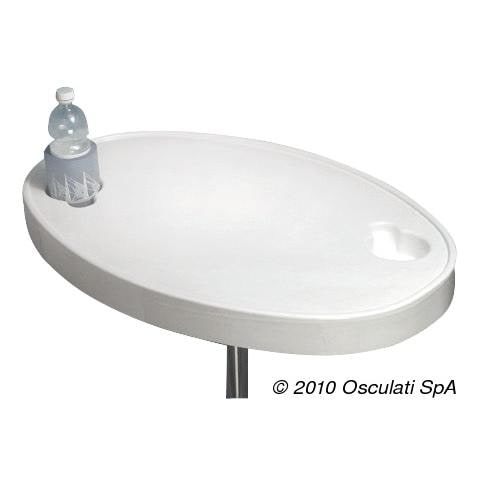 Tavolo ABS bianco 77 x 51 cm - Foto 1