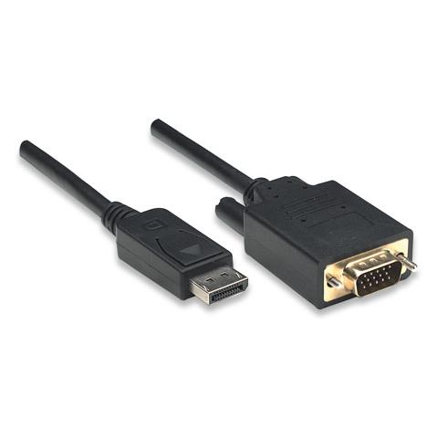 ICOC DSP-V-030 - Cavo Monitor da DisplayPort a VGA 3 m - Foto 1