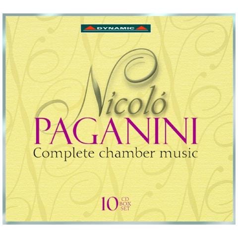 Paganini Niccolo' - Musica Da Camera (integrale) - Accardo Salvatore Vl / dora Bratchkova, Piera Dadomo, Dorina Frati, Antonello Farulli (10 Cd)  - Foto 1