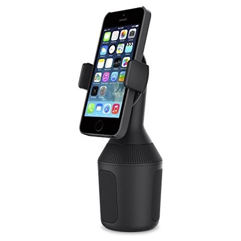 Car Vent Mount / Smartphone For Cup Holder / Black . - Foto 1