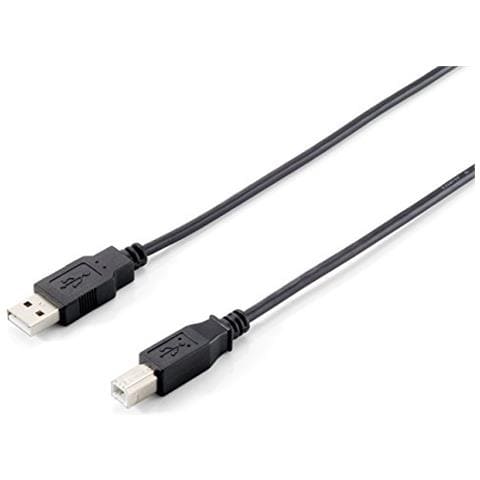 Cavo per trasferimento Dati USB 5m USB A x USB B - Nero - Foto 1