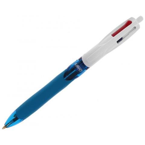 1 Penna A Sfera Bic 4 Colori Grip Medium Inchiostro Multicolore Punta 1 Mm - Foto 1