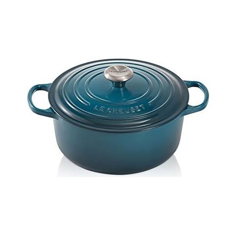 Casseruola Tonda Ghisa 24cm Evolution Deep Teal Cocotte - Foto 1