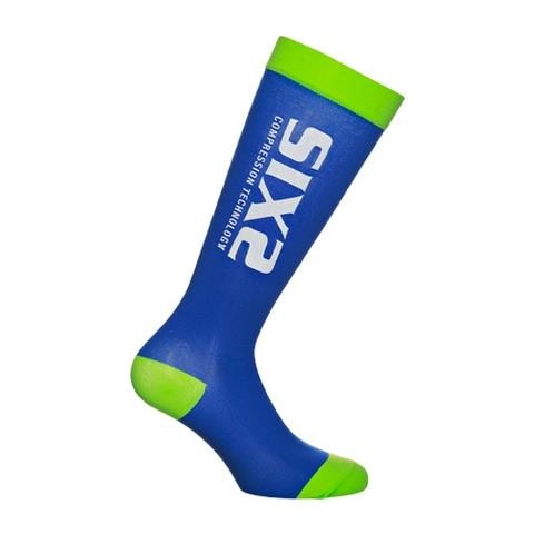 C0recoxsbvfi Six2 Recovery Socks Calza Recovery Green / blue Xs - Foto 1