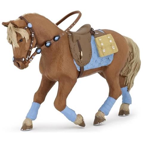 Statuetta Papo Cavallo Del Giovane Cavaliere - Foto 1
