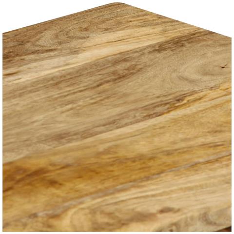 Mobile Porta Tv 90x30x40 Cm In Legno Massello Di Mango - Foto 10