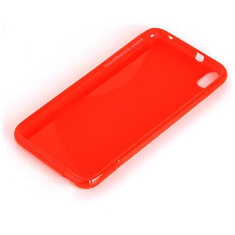 Custodia Compatibile Con Htc Desire 816 In Rosso Cremisi - Coperchio Protettivo In Silicone Tpu Flessibile - Foto 5